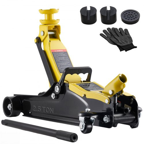 Žemo profilio hidraulinis domkratas VEVOR QJD61-8A-2+A+B, 2,5 t