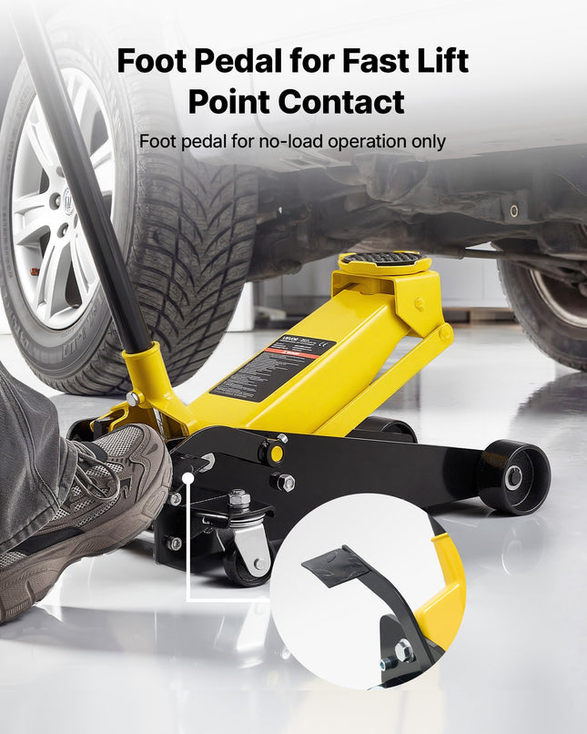 Žemo profilio domkratas VEVOR WD-A-03000-A00-0/JT, 3 tonos