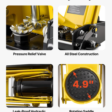 Žemo profilio domkratas VEVOR WD-A-03000-A00-0/JT, 3 tonos