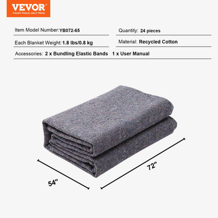 Transportavimo užtiesalai VEVOR YB072-65, 182,9 x 137,2 cm
