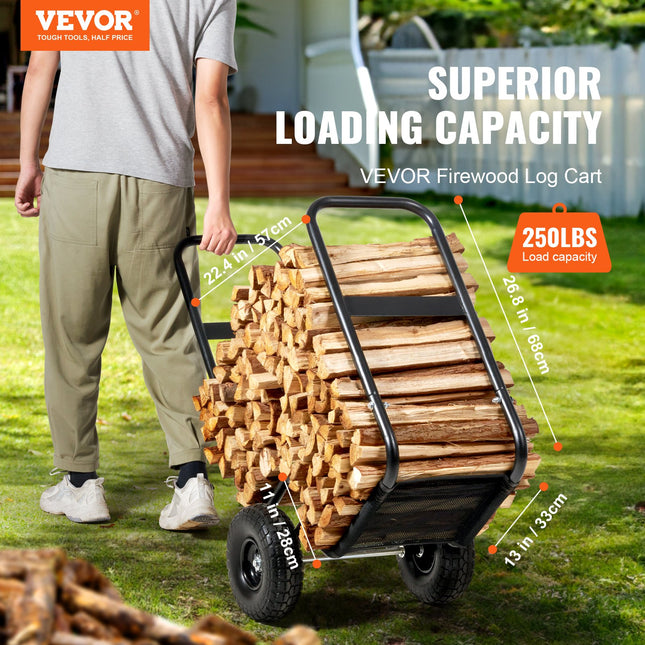 Malkų vežimėlis VEVOR FC1359 W/C-SYT, 113,4 kg keliamoji galia
