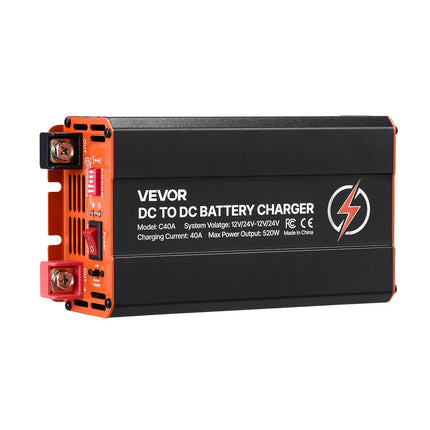 Akumuliatorių įkroviklis (DC-DC) VEVOR C40A, 40A, 520W