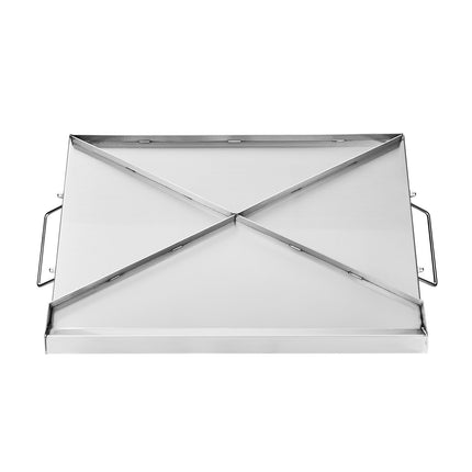 Nerūdijančio plieno kepimo plokštė VEVOR HH-SP003, 585x365 mm