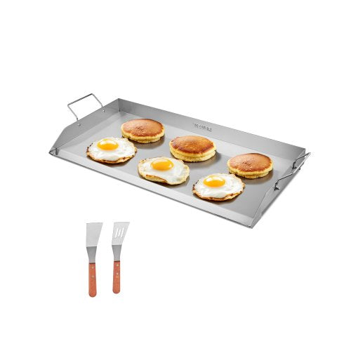 Nerūdijančio plieno kepimo plokštė VEVOR HH-SP004, 81 x 41 cm