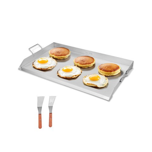 Nerūdijančio plieno kepimo plokštė VEVOR HH-SP005, 91x56 cm