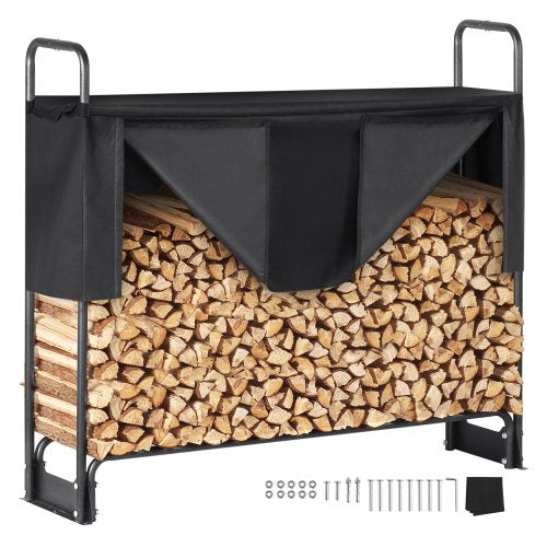 Malkų stovas su uždangalu VEVOR 1.3 m, 132 x 36 x 117 cm