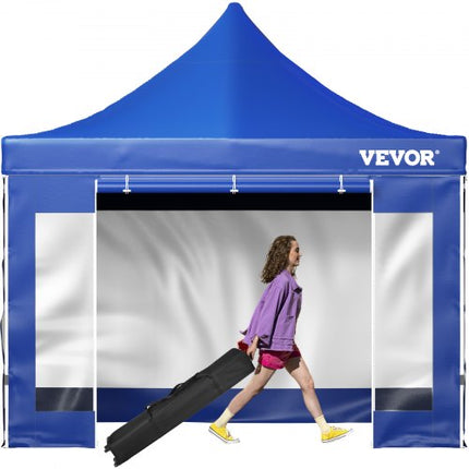 Pop-up pavėsinė VEVOR 3x3 m, su šoninėmis sienelėmis ir krepšiu