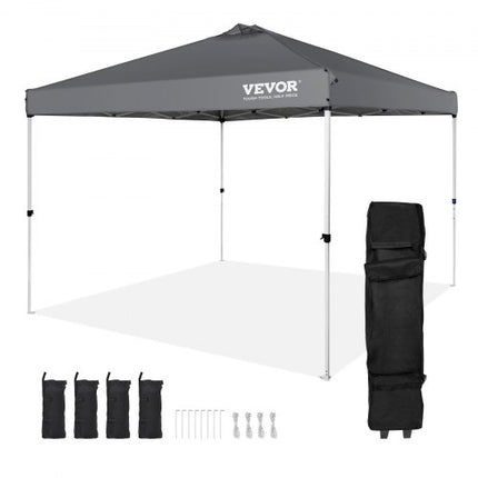 Sulankstoma pavėsinė VEVOR 10 x 10 ft, 250D PU danga