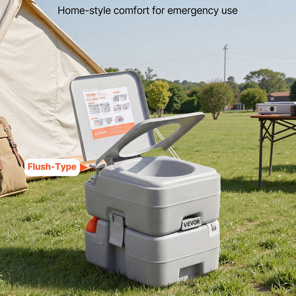 Nešiojamas tualetas VEVOR Air pump20L, 20 l talpa