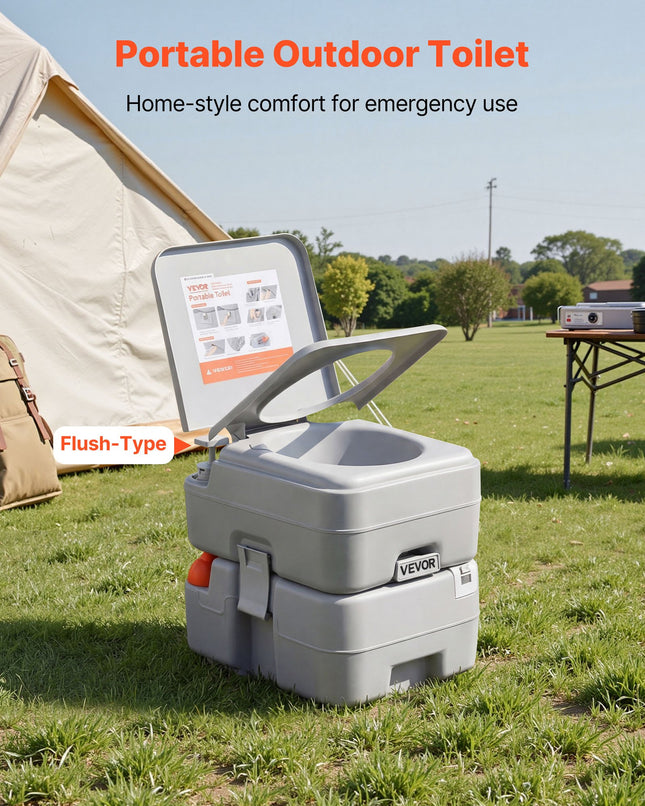 Nešiojamas tualetas VEVOR Air pump20L, 20 l talpa