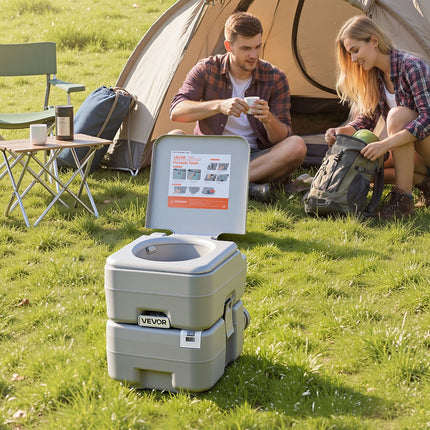 Nešiojamas tualetas VEVOR Air pump20L, 20 l talpa
