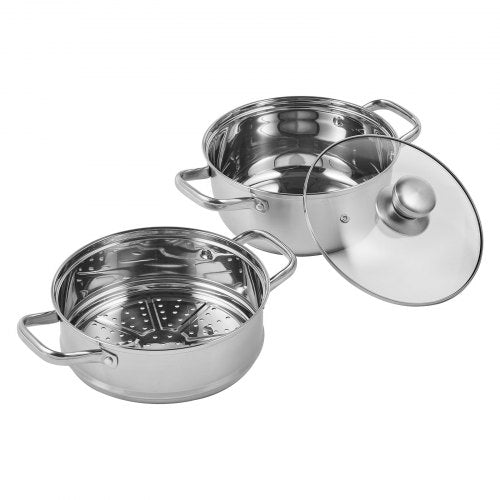 Garų puodas VEVOR 24 cm, 4,7 l talpos
