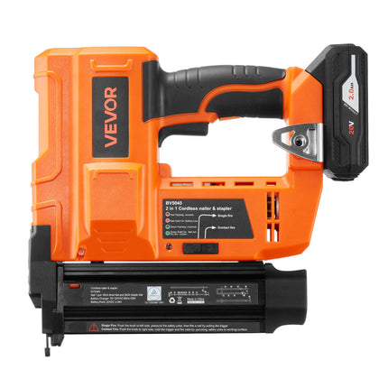 Akumuliatorinis vinių ir kabių kalimo pistoletas VEVOR BV5040, 20V