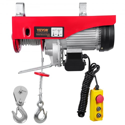Elektrinė gervė VEVOR 1600W, 1000 kg keliamoji galia