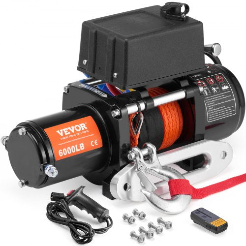 Elektrinė gervė VEVOR S6000, 2722 kg traukos galia