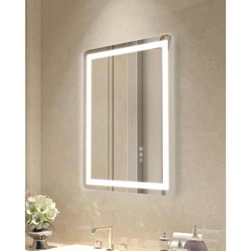 LED vonios veidrodis VEVOR MRH, 50 x 70 cm