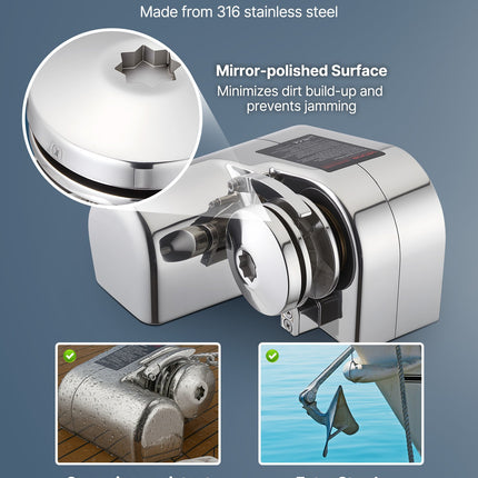 Horizontali inkaro gervė VEVOR YH600, 600W