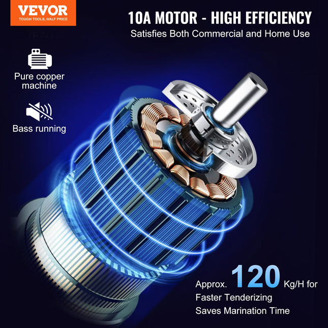 Elektrinė mėsos minkštinimo mašina VEVOR LT-01, 450 W