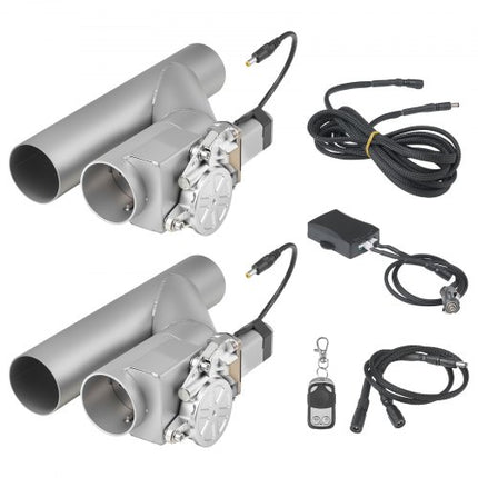 Elektrinė išmetimo sklendė VEVOR 0300510A, 63,5 mm (2 vnt.)