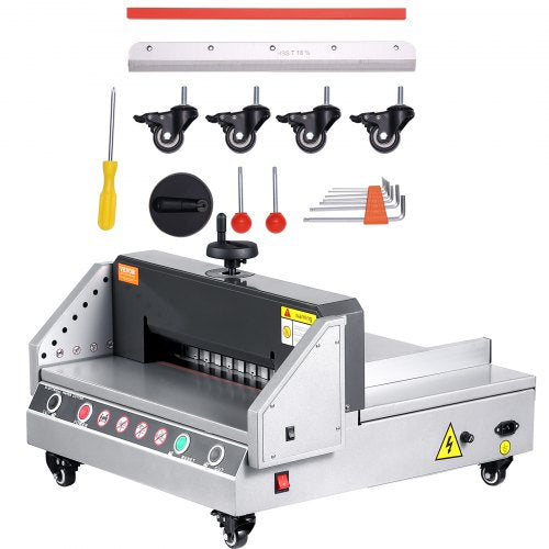 Elektrinė popieriaus pjaustyklė VEVOR E330D, 330 mm pjovimo plotis