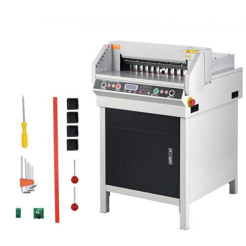 Elektrinė popieriaus pjaustyklė VEVOR 450VS+, 450 mm pjovimo plotis