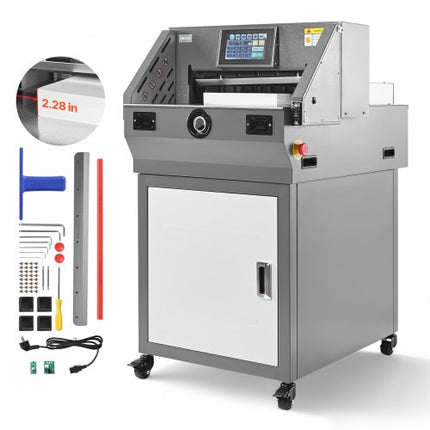 Elektrinė popieriaus pjaustyklė VEVOR E460T, 457 mm pjovimo plotis