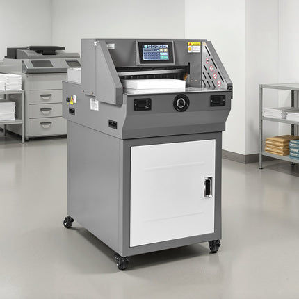 Elektrinė popieriaus pjaustyklė VEVOR E460T, 457 mm pjovimo plotis