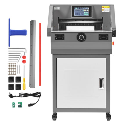 Elektrinė popieriaus pjaustyklė VEVOR E460T, 457 mm pjovimo plotis