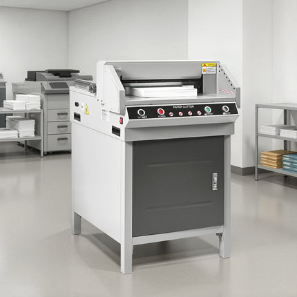 Elektrinė popieriaus pjaustyklė VEVOR G450V+, 450 mm pjovimo plotis