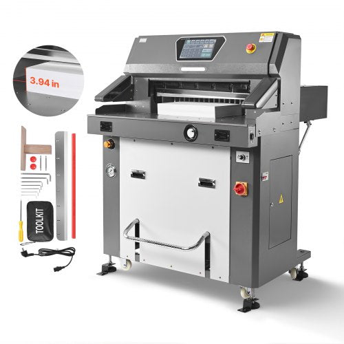Elektrinė popieriaus pjaustyklė VEVOR H6810L, 660 mm pjovimo plotis