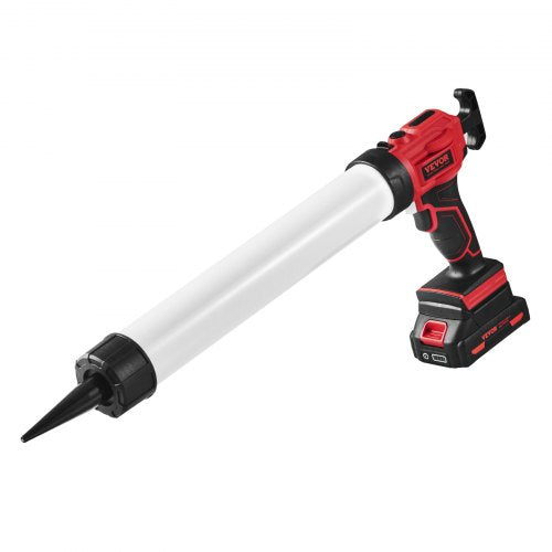 Akumuliatorinis silikono pistoletas VEVOR Q0V-CX51-20, 600 ml