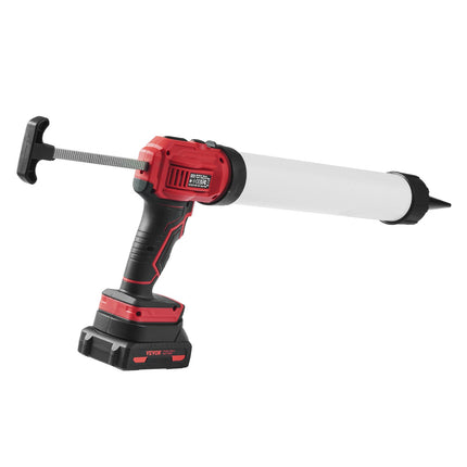 Akumuliatorinis silikono pistoletas VEVOR Q0V-CX51-20, 600 ml