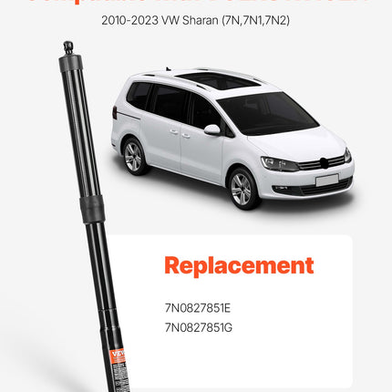 Elektriniai bagažinės dangčio keltuvai VEVOR VW Sharan (2010-2023), 2 vnt.