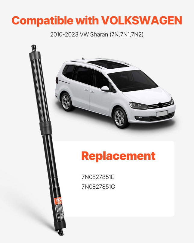 Elektriniai bagažinės dangčio keltuvai VEVOR VW Sharan (2010-2023), 2 vnt.