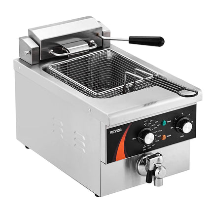 Profesionali gruzdintuvė VEVOR EF-6V, 8,5 l talpos