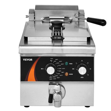 Profesionali gruzdintuvė VEVOR EF-6V, 8,5 l talpos
