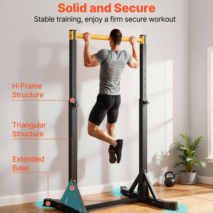Prisitraukimų skersinis VEVOR SJ6010F, 150 kg keliamoji galia