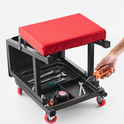 Mechaniko kėdė-laiptelis VEVOR XF8W218, 136 kg keliamoji galia