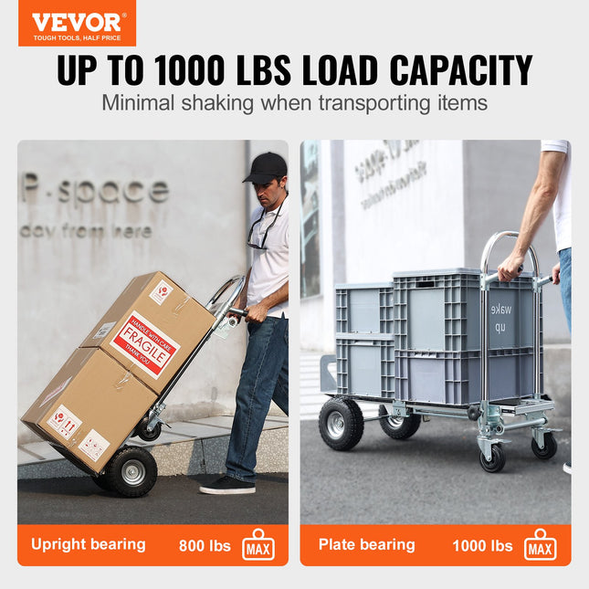 Universalus transportavimo vežimėlis VEVOR 2143, 454 kg keliamoji galia