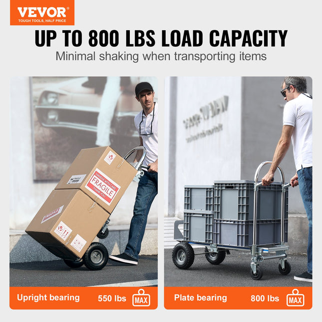Universalus transportavimo vežimėlis VEVOR FHT250A, 363 kg keliamoji galia