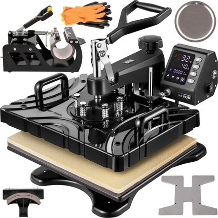 Termopresas VEVOR 6-in-1, 1000W