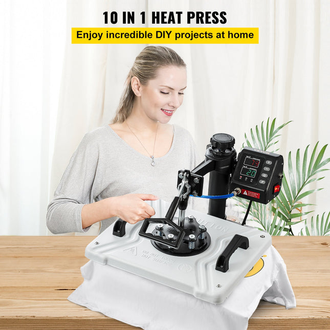Termopresas VEVOR 10 in 1, 1000W