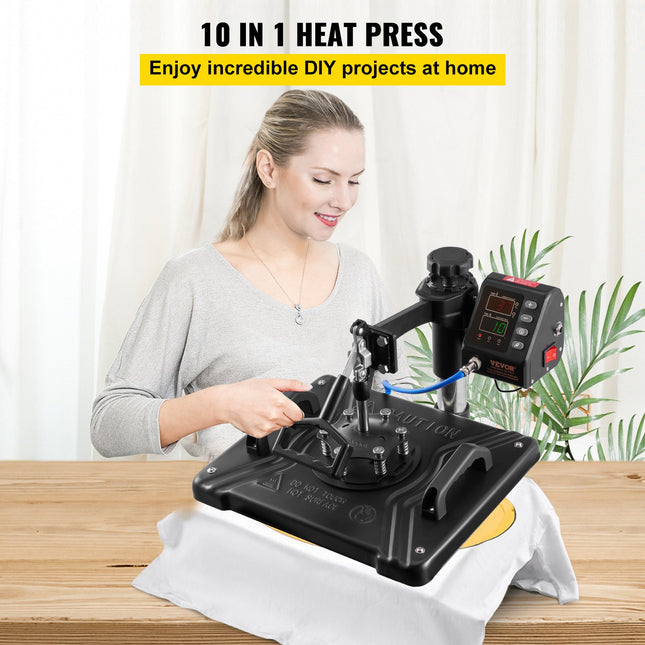 Termopresas VEVOR 10-in-1, 1000W