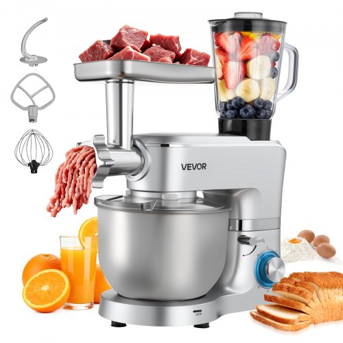 Virtuvinis kombainas VEVOR SM-1503BM, 1500W