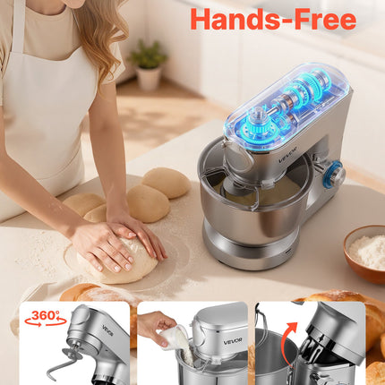 Virtuvinis kombainas VEVOR SM-1503BM, 1500W