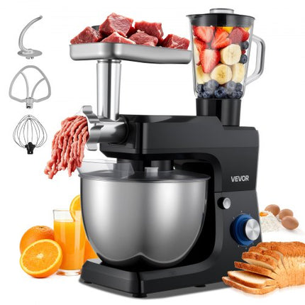 Virtuvinis kombainas VEVOR SM-1511BM, 1500 W