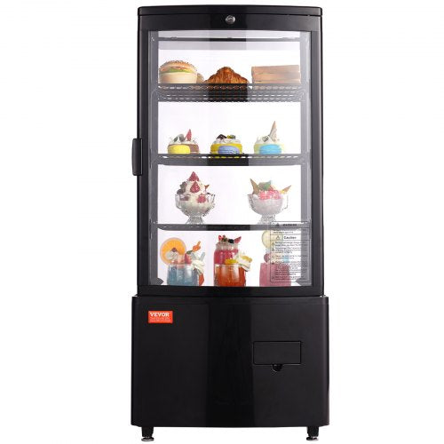Šaldoma vitrina VEVOR XC-78L(1R), 85 l talpa