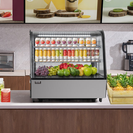 Šaldoma vitrina VEVOR XCW-120LS, 115 l talpa