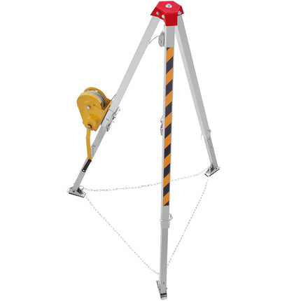Gelbėjimo trikojis ankštoms erdvėms VEVOR HXRT-07, 816,4 kg gervė