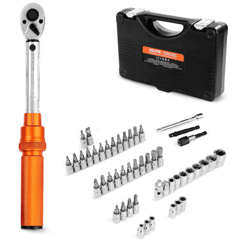Dinamometrinis raktas VEVOR HG-14050, 1/4", 2,3–27,1 Nm